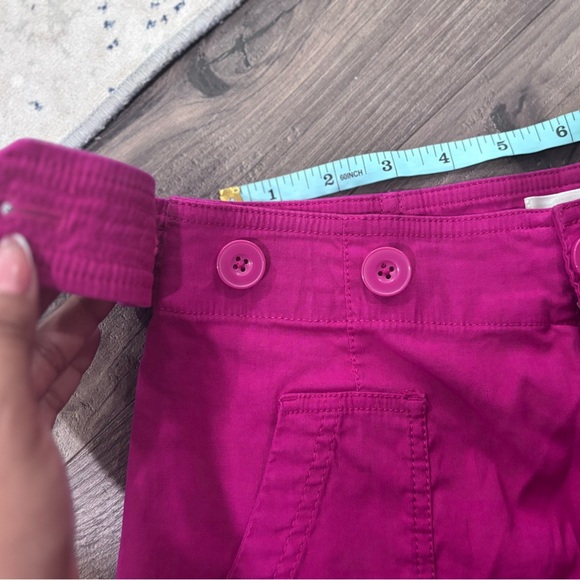 Anthropologie Maeve Women’s Fuchsia Shorts stretch Size 2 - Picture 9 of 9
